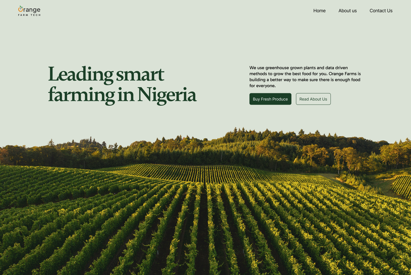 Website — leading smart farming in Nigeria