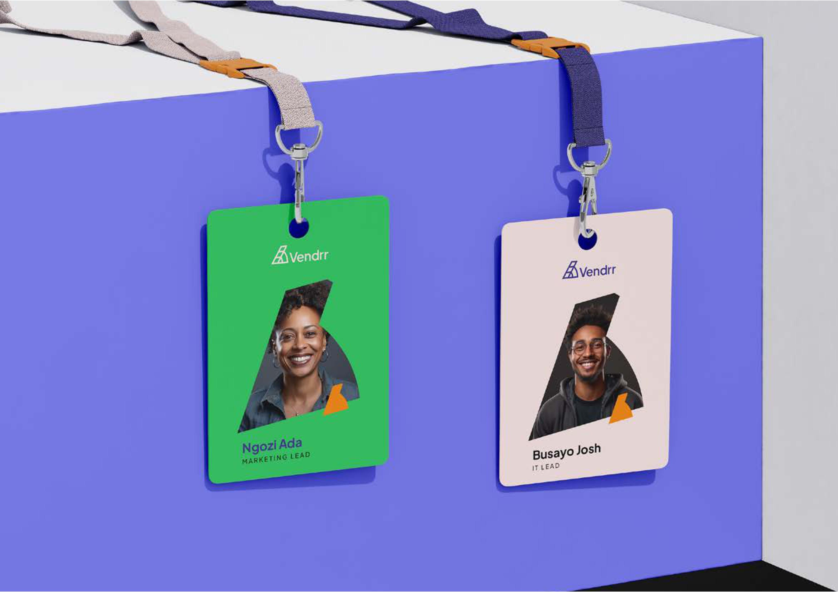 Team ID card and lanyard design